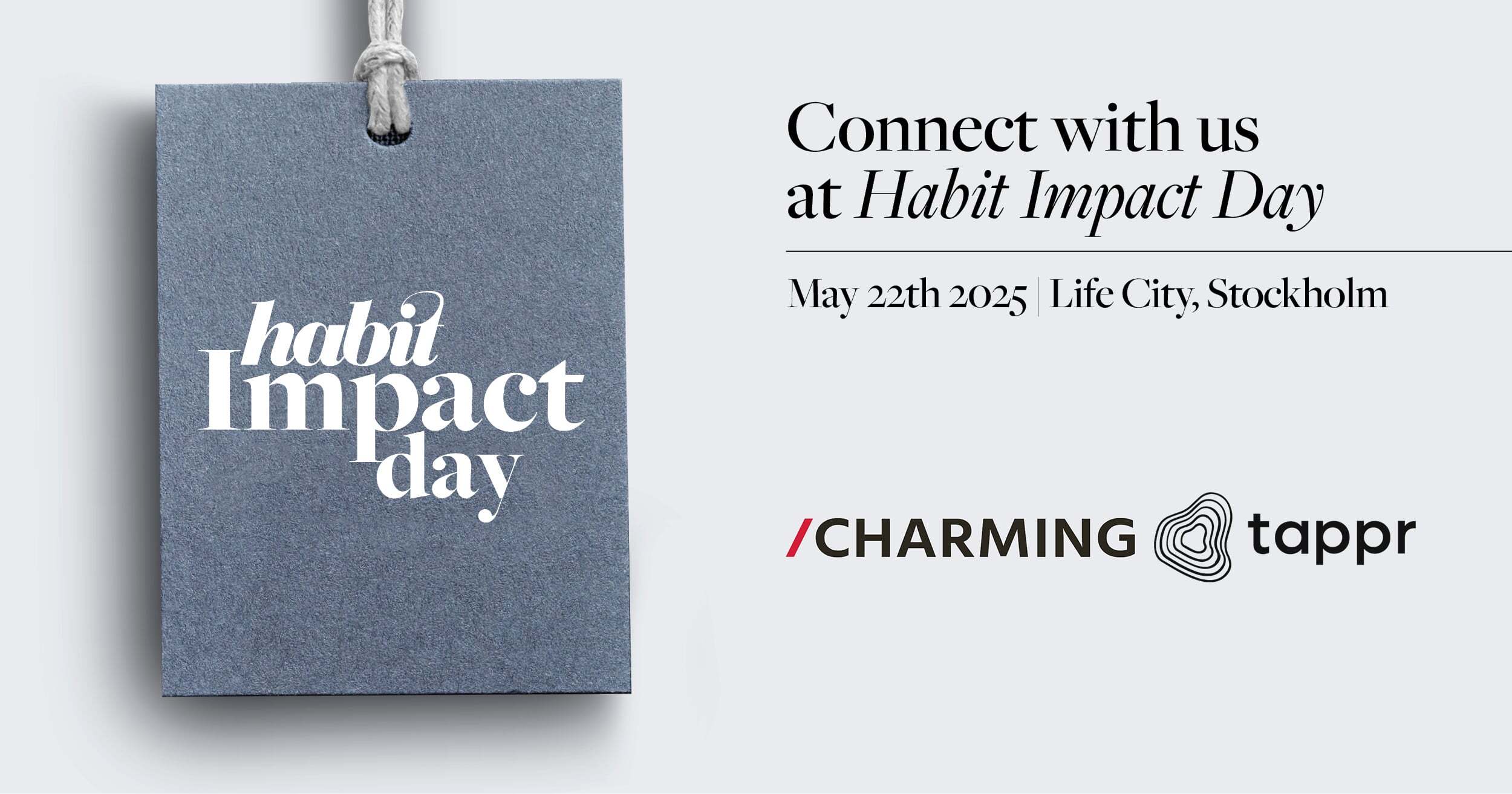 Charming Joins Industry Leaders at Habit Impact Day 2025